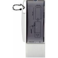 Excel Life - Accessory - Key fob plastic white