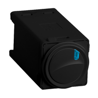 Excel Life - Dimmer mechanism push buttonn 3 wire 16A 250V a.c. black