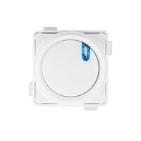 Excel Life - Dimmer mechanism push buttonn 3 wire 16A 350V a.c. Matt White
