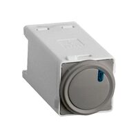 Excel Life - Dimmer mechanism push buttonn 3 wire 16A 250V a.c. urban grey