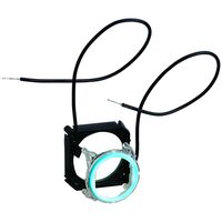 Excel Life - Indicator mechanism Blue LED ring for rocker switches 250V a.c. urban grey