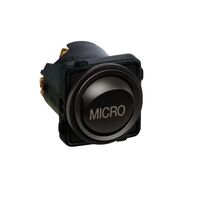 Excel Life - Engraved rocker switch mechanism 2 way 16AX 240V a.c. MICROWAVE engraved Matt Black