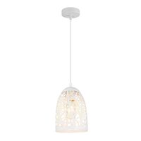 ESCAMA: Interior Iron Cage Ellipse Pendant Lights