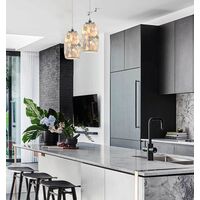 GLAZE: Stone Mosaic Hand Blown Glass Pendant Lights