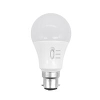 GLSTRI (Dimmable): LED GLS Tri-CCT Dimmable Globes Frosted Diffuser (10W)