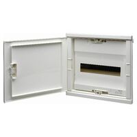 HL Flush Mount 12 Module Load Centre Enclosure with Neutral and Earth Bars