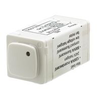 HPM 5A Single Pole 3 Wire Electronic Push Button Switch with LED White