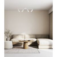 LENGAN: Interior Four Heads Adjustable Round Base Spot Lights