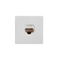 Legrand Como Cat6 UTP Left Side RJ45 Jack White