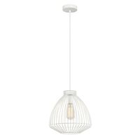 MANU: Modern Interior Cone (Concave) Wire Cage Pendant Lights