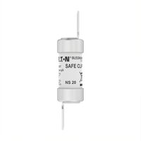 Eaton Bussmann series low voltage british standard fuse, 20A, AC 440 V, V88/F1, 15 x 62 mm, gL/gG