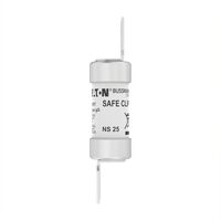 Eaton Bussmann series low voltage british standard fuse, 25A, AC 440 V, V88/F1, 15 x 62 mm, gL/gG