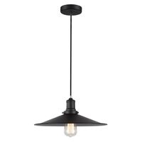 PIATTO: Industrial Black Coolie Pendant Lights