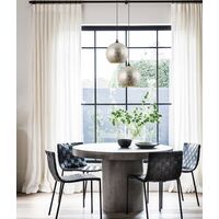 ROCHE: Interior Wine Glass Shape Matte Gold / Chrome Glass Pendant Lights