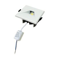 Interior LED Tri-CCT Recessed Square Step Lights