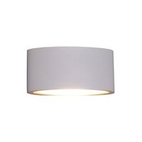 TAMA: LED Exterior Surface Mounted Curved Up/Down Wall Lights IP54