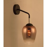 VINUM: Interior Wine Glass Shape with Colour Fading Effect Wall Lights