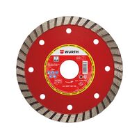 Diamond Cutting Disc 115mm | Sintered Segment Connection | 13300 RPM Max Speed | by Wurth