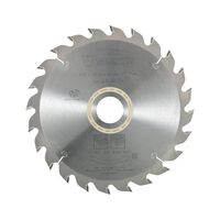 Circular Saw Blade for Wood | 190mm Diameter | 24 Teeth | 8000 RPM | by Wurth