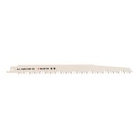 Sabre Saw Blade for Wood | 5-Piece Set | 5mm Teeth Spacing | Durable 1.25mm Thickness | by Wurth