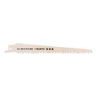 Sabre Saw Blade for Wood | Special Shape for Window Removal | Reinforced Durability | @Pack of 5 | by Wurth