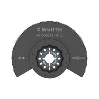 Saw Blade for Multi Cutter | 85mm Diameter | Bimetal Segment Design | High Power Transmission | by Wurth