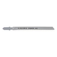 Construction Jigsaw Blade Set | T Shank | 90mm Working Length | 2.5mm Teeth Spacing | @Pack of 5 | by Wurth