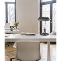 BANCA: Interior Banker Lamps with Cylindrical Shade