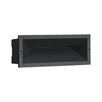 BRICKTRI: LED Tri-CCT Exterior Recessed Rectangular Wall / Brick Lights IP65