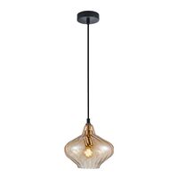 CAMPANA: Interior Wine Glass Shape Ribbed Pendant Lights