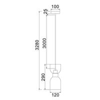 CLESSIDRA: Interior Mirror Finish Smokey Black / Opal Glass Ellipse Pendant Lights