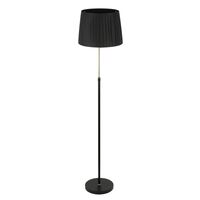 CRECER: Interior Slanted Pleated Shade Height Adjustable Floor Lamps