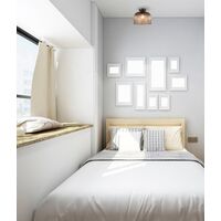 DIYVINTAJ: D.I.Y. Dome Ribbed Glass Batten Fix Ceiling Lights