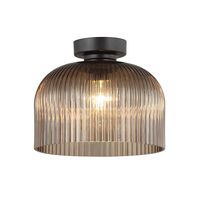 DIYVINTAJ: D.I.Y. Dome Ribbed Glass Batten Fix Ceiling Lights