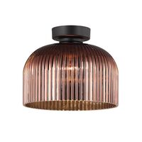 DIYVINTAJ: D.I.Y. Dome Ribbed Glass Batten Fix Ceiling Lights