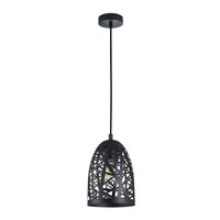 ESCAMA: Interior Iron Cage Ellipse Pendant Lights