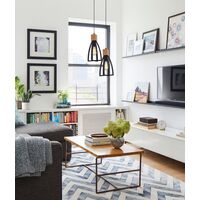 FARO: Wood Convex Cone Pendant Lights