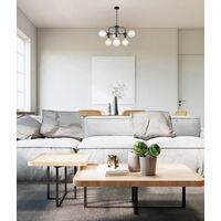 HEXA: Interior Modern Abstract Pendant Lights - 6 Lamps