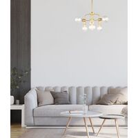 HEXA: Interior Modern Abstract Pendant Lights - 6 Lamps