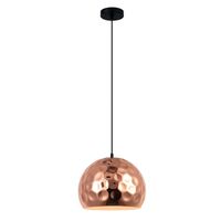KOPER: Bohemian Copper Plated Wine Glass Shape Pendant Light