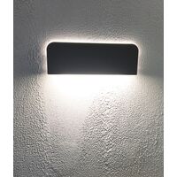 KUK: LED Surface Mounted Rectangular Wall Lights IP54