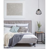 MANU: Modern Interior Cone (Concave) Wire Cage Pendant Lights