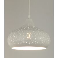 MARRAKESH: Bohemian Interior Champagne Glass Shape Pendant Light
