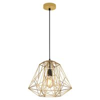 MARTE: Geometric Design Interior Iron Cage Pendant Lights