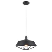 MATRIX: Industrial Iron Dome & Cage Pendant Lights