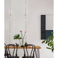 MODELLO: Modern Embossed Oblong Shape Pendant Lights