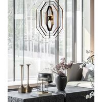 ORBITA: Bohemian Oil Rubbed Bronze Pendant Light