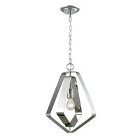 ORBITA: Bohemian Small Polished Nickel Hardware Pendant Light