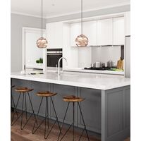 ORIGAMI: Interior Large Dome Carved Iron Origami Style Pendant Lights