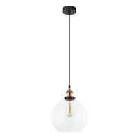 PESINI: Interior Wine Glass with Antique Brass/ Chrome Highlight Pendant Lights